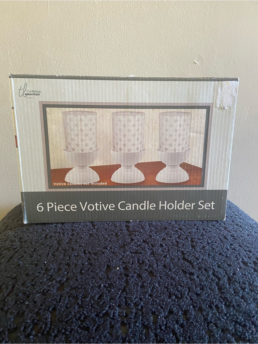 6 Piece Votive Candle Holder Set - Elegant Decorative Candle Holders